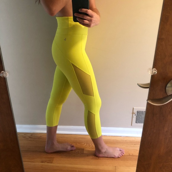 Fabletics Pants - Fabletics neon leggings, high waisted